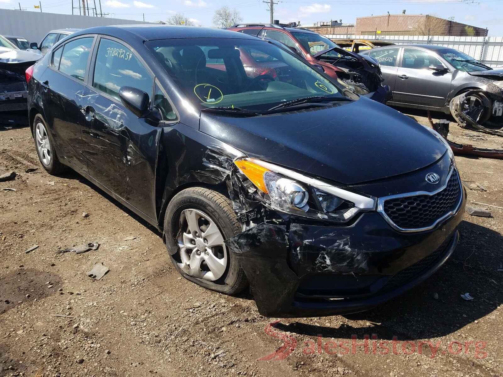 KNAFK4A62G5584216 2016 KIA FORTE