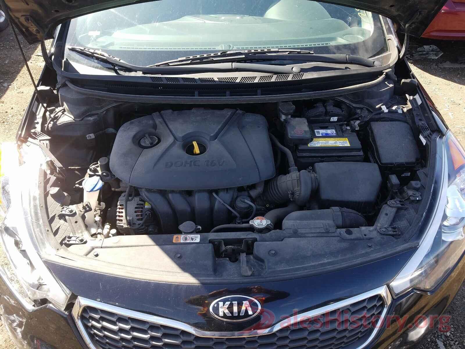 KNAFK4A62G5584216 2016 KIA FORTE