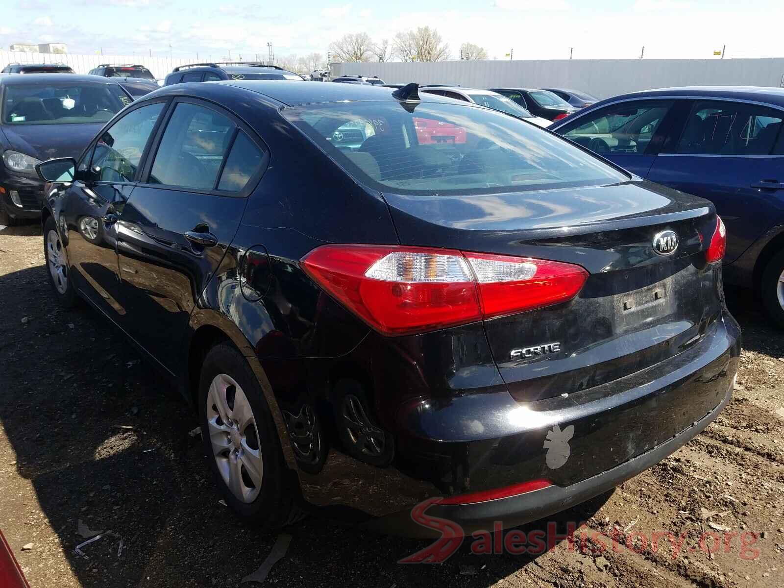 KNAFK4A62G5584216 2016 KIA FORTE