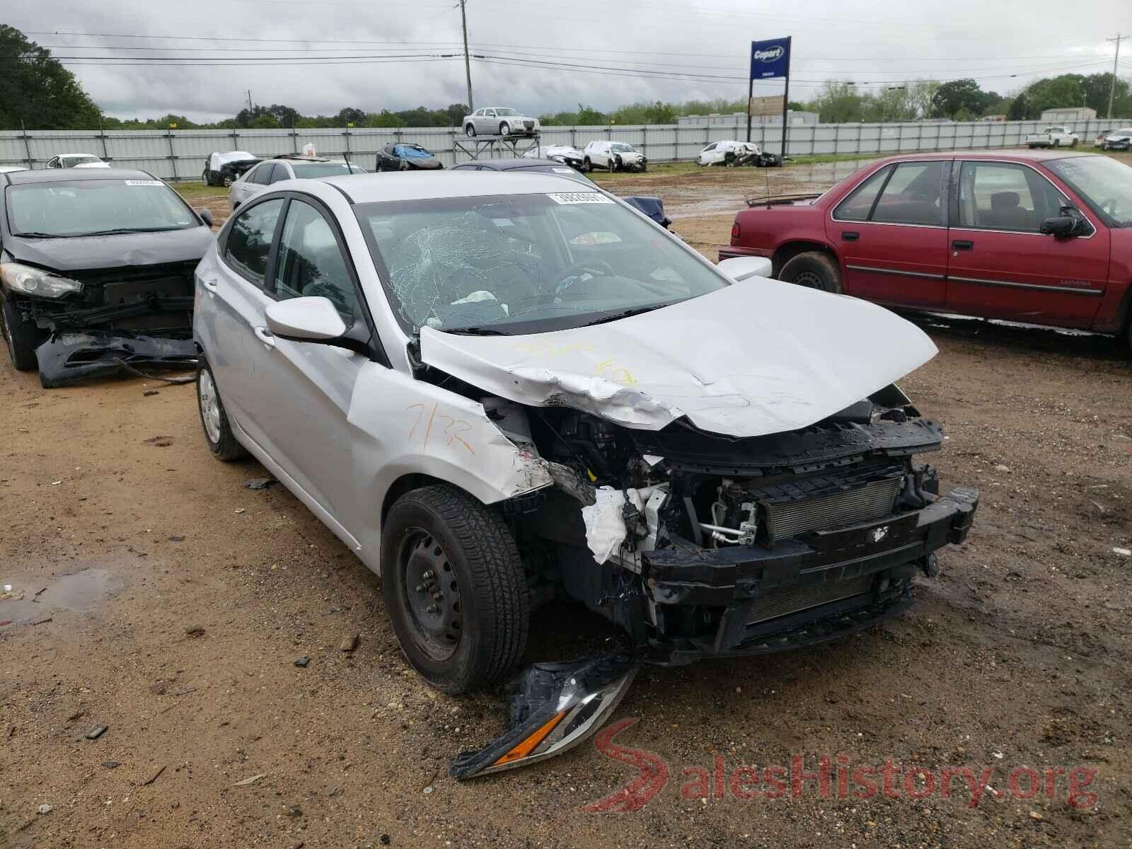 KMHCT4AE2GU019573 2016 HYUNDAI ACCENT