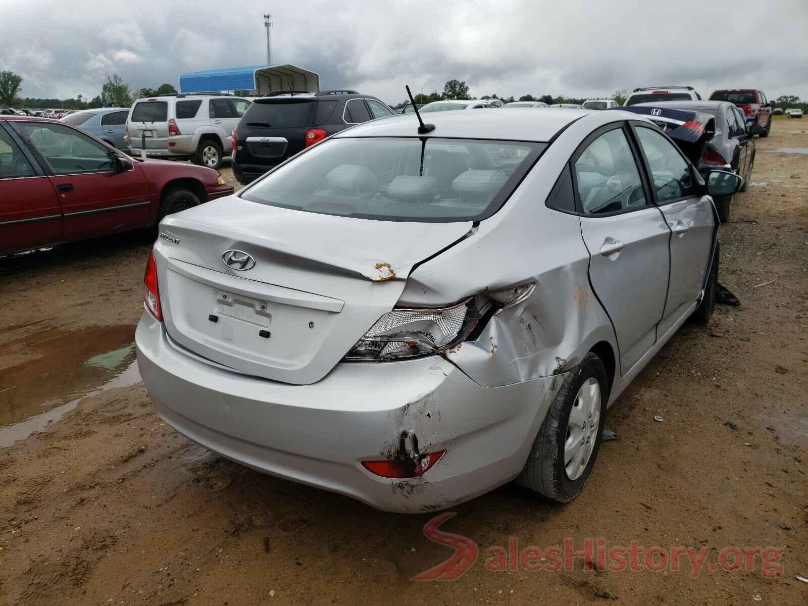 KMHCT4AE2GU019573 2016 HYUNDAI ACCENT