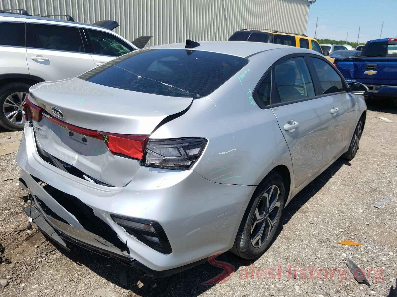 3KPF24AD4KE083889 2019 KIA FORTE