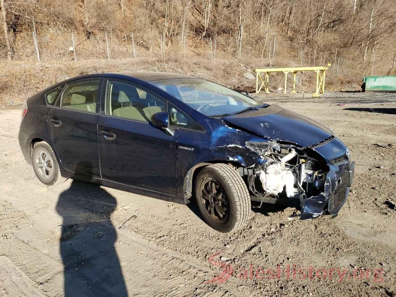 JTDKN3DUXD1685391 2013 TOYOTA PRIUS