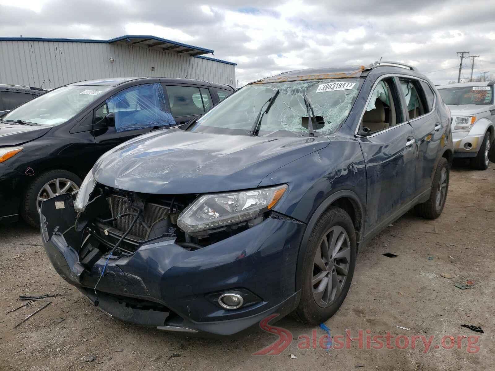 5N1AT2MT7GC786802 2016 NISSAN ROGUE