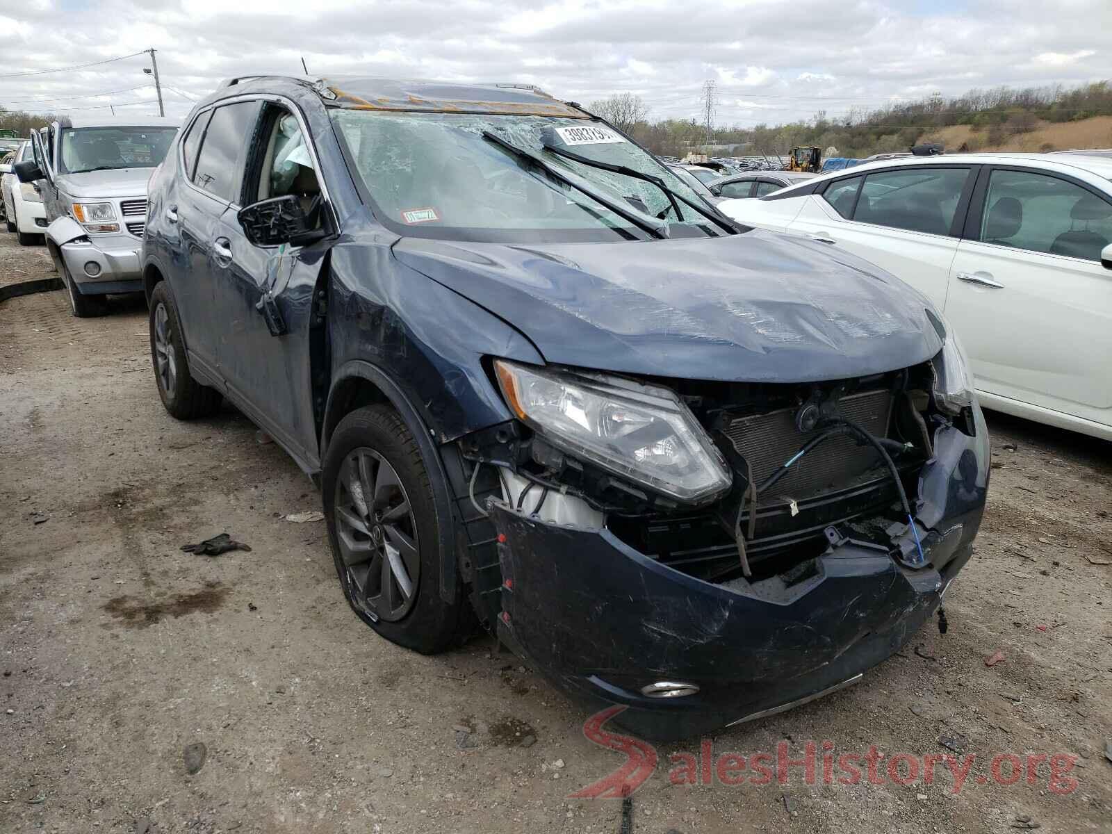 5N1AT2MT7GC786802 2016 NISSAN ROGUE