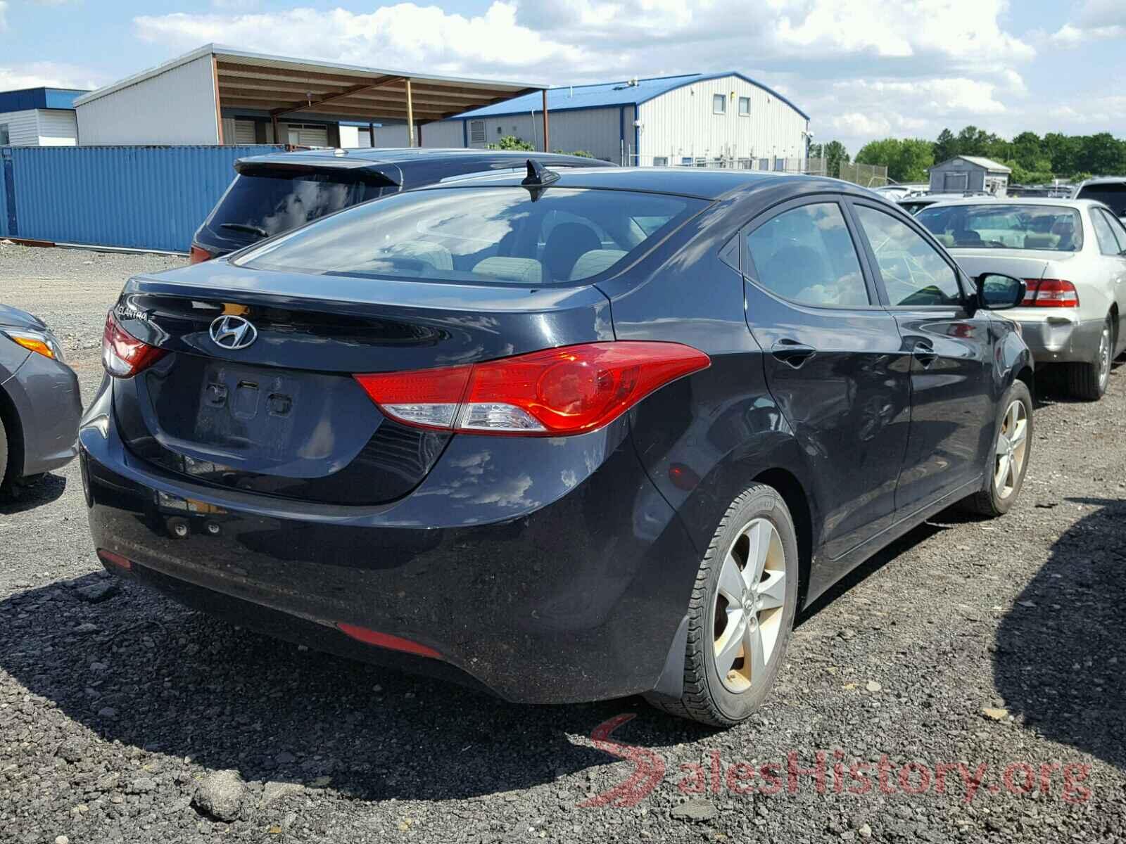 5NPDH4AE5CH140029 2012 HYUNDAI ELANTRA