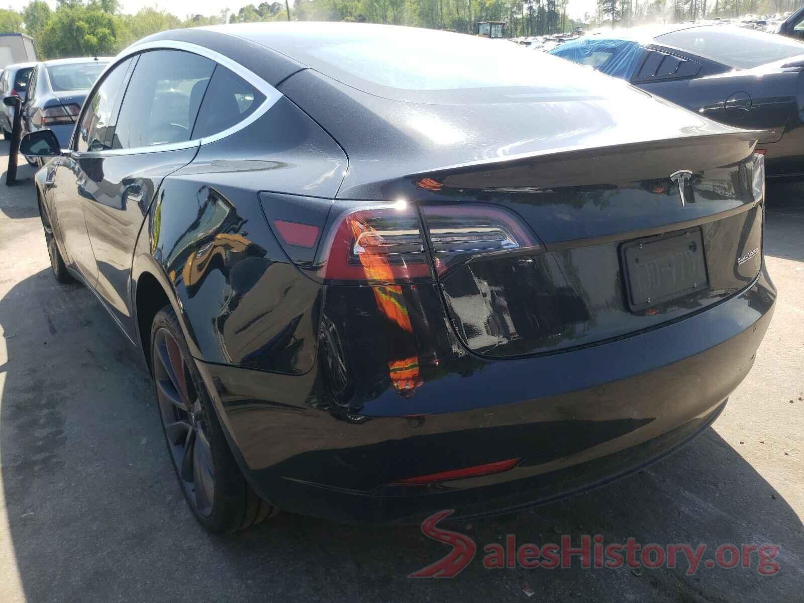 5YJ3E1EC8LF736102 2020 TESLA MODEL 3