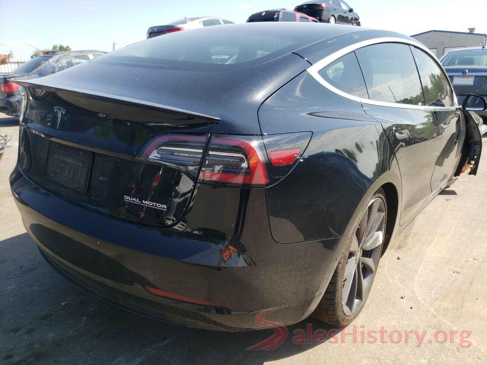 5YJ3E1EC8LF736102 2020 TESLA MODEL 3