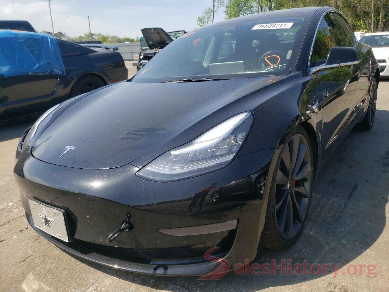 5YJ3E1EC8LF736102 2020 TESLA MODEL 3