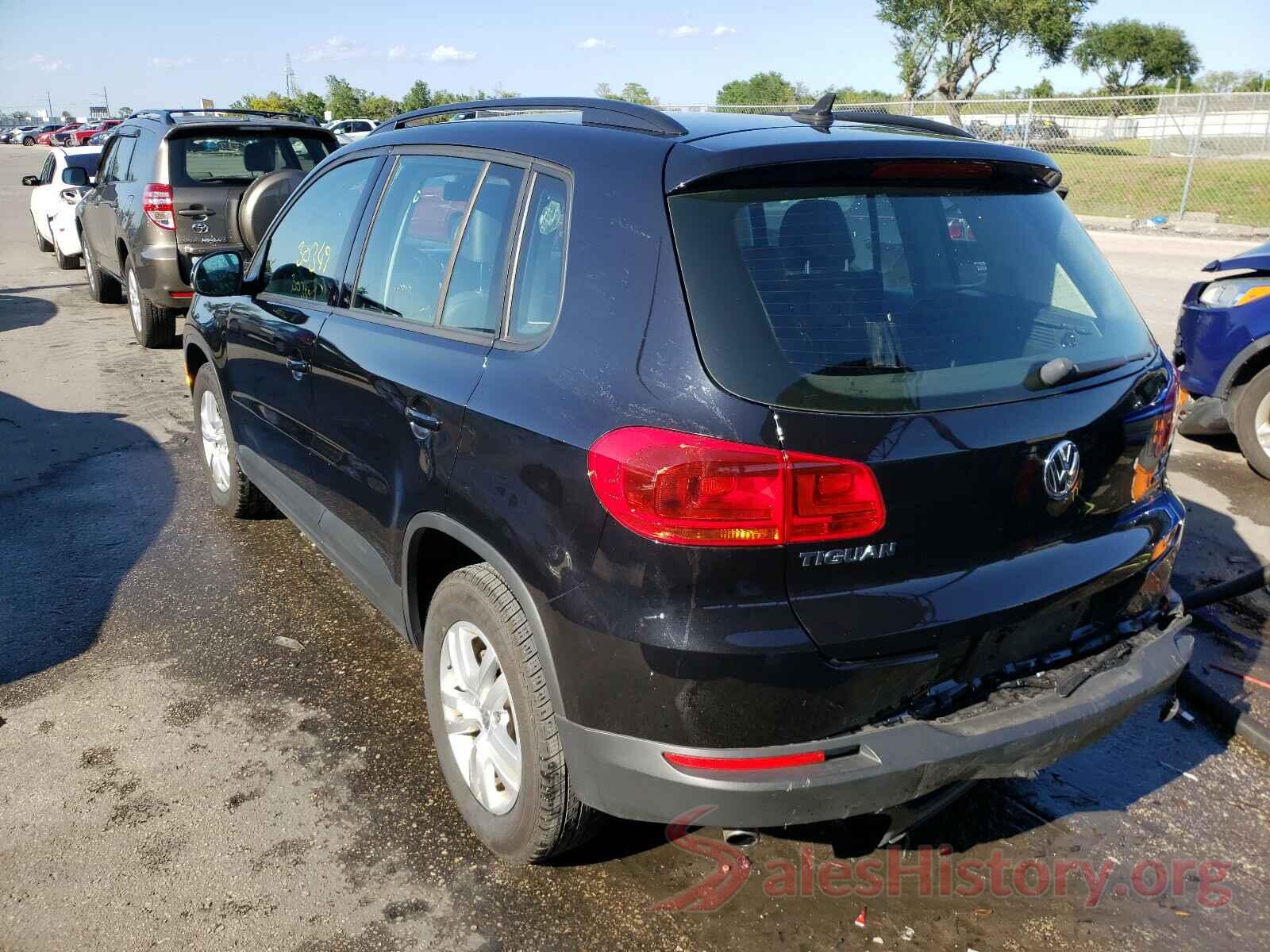 WVGBV7AX2HK016999 2017 VOLKSWAGEN TIGUAN