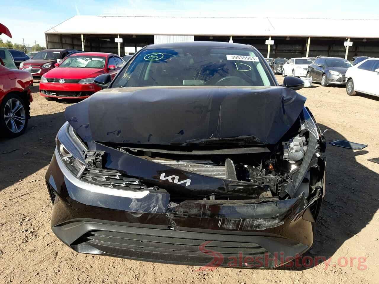 3KPF24AD9NE488733 2022 KIA FORTE