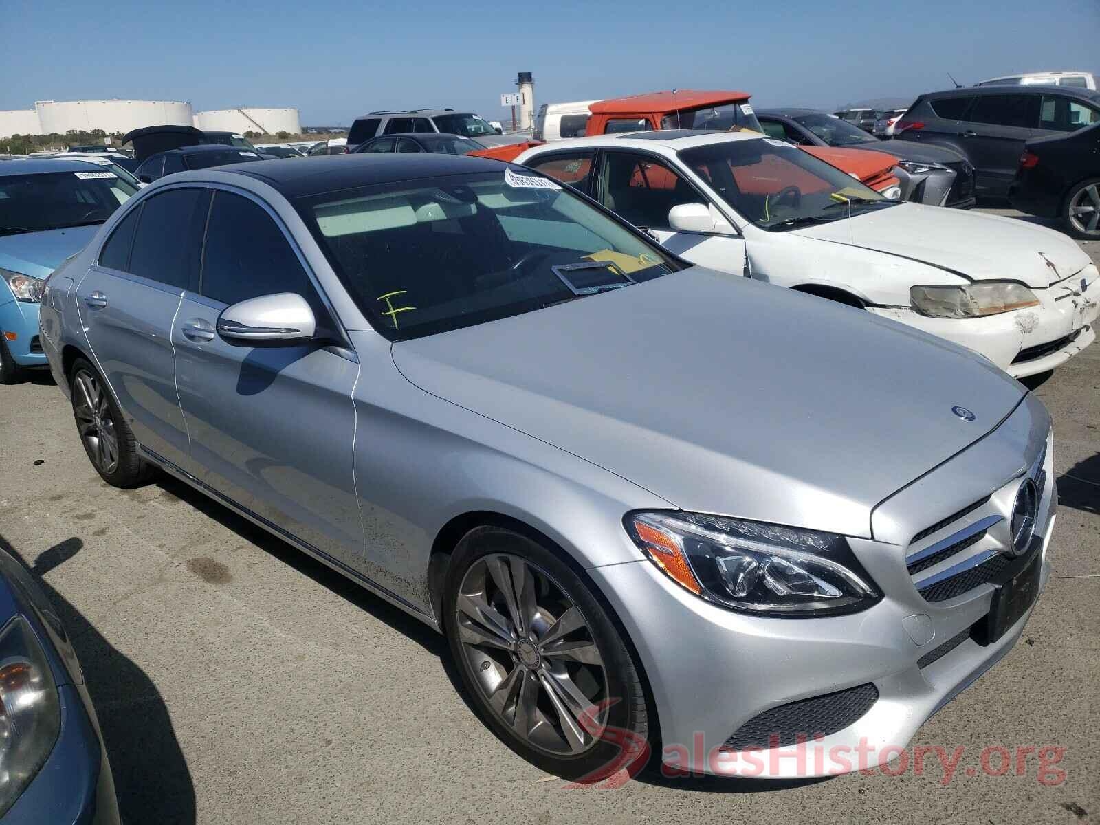 55SWF4JB4GU169447 2016 MERCEDES-BENZ C CLASS