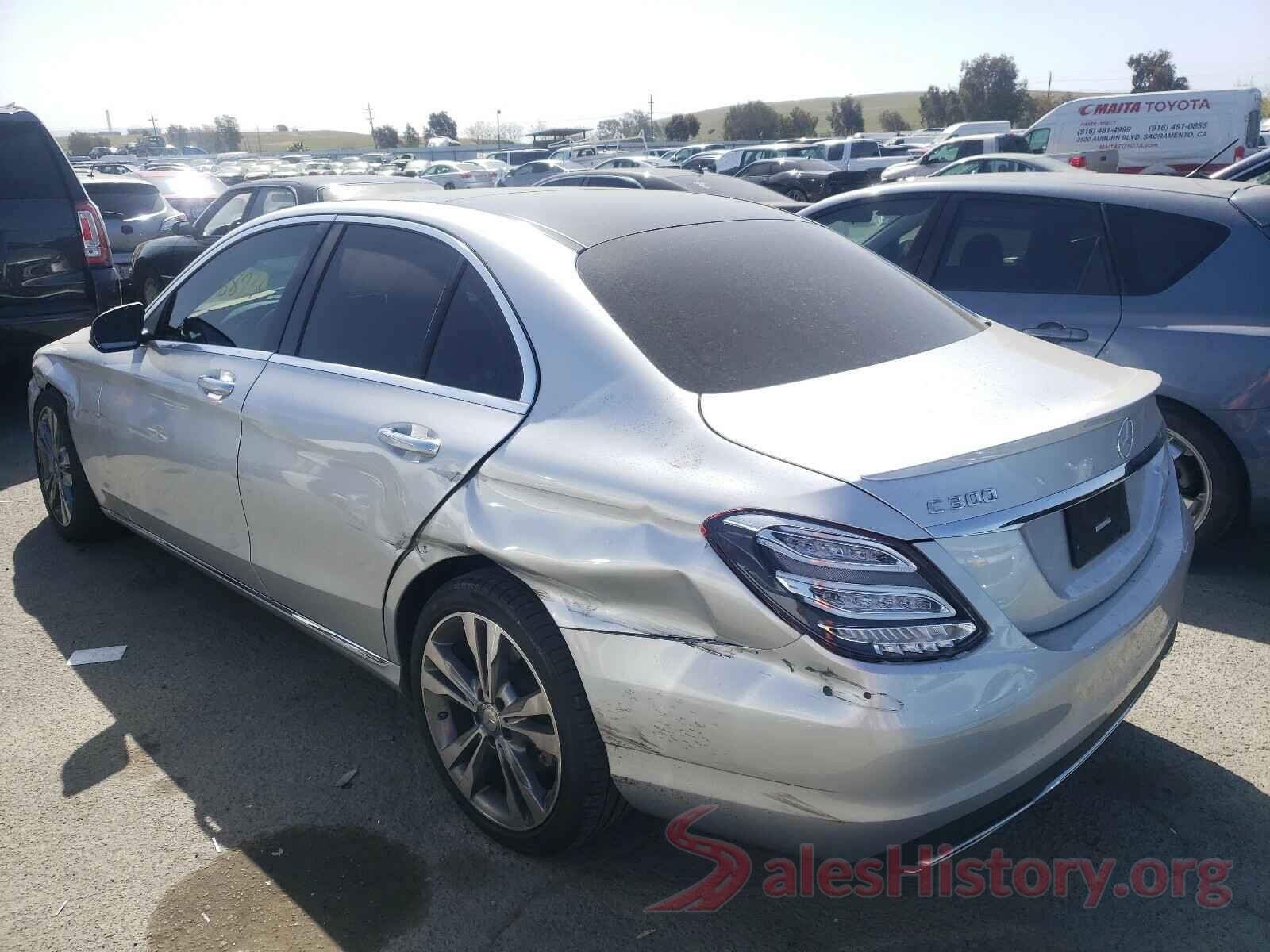 55SWF4JB4GU169447 2016 MERCEDES-BENZ C CLASS