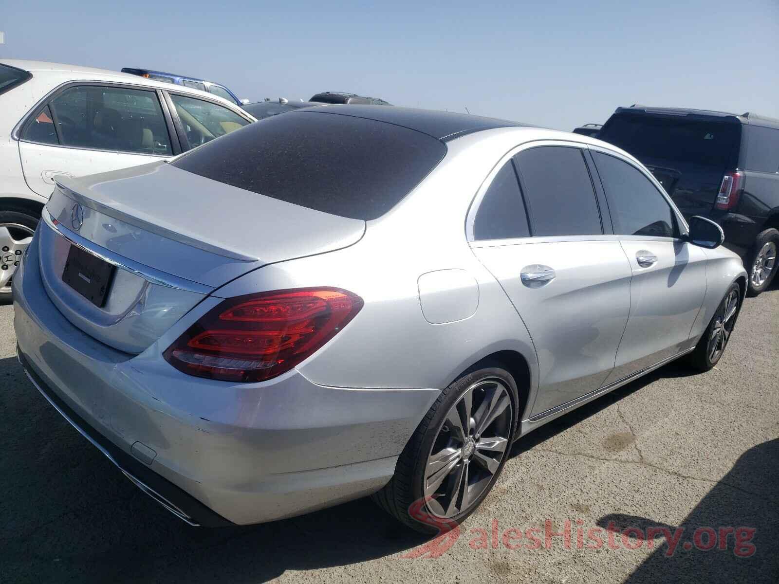 55SWF4JB4GU169447 2016 MERCEDES-BENZ C CLASS