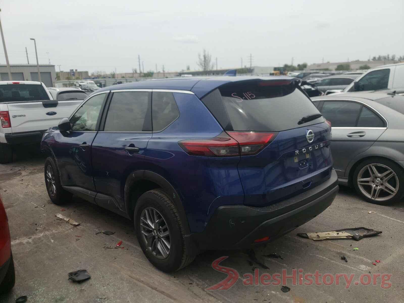 JN8AT3AA4MW010476 2021 NISSAN ROGUE