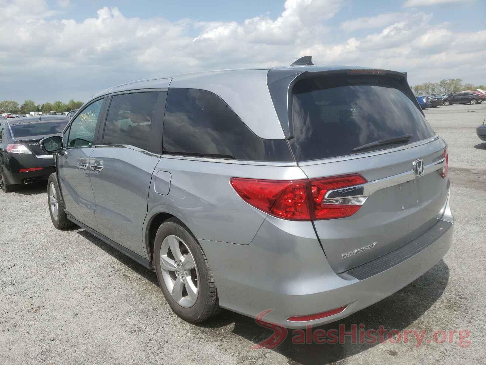 5FNRL6H71KB022662 2019 HONDA ODYSSEY