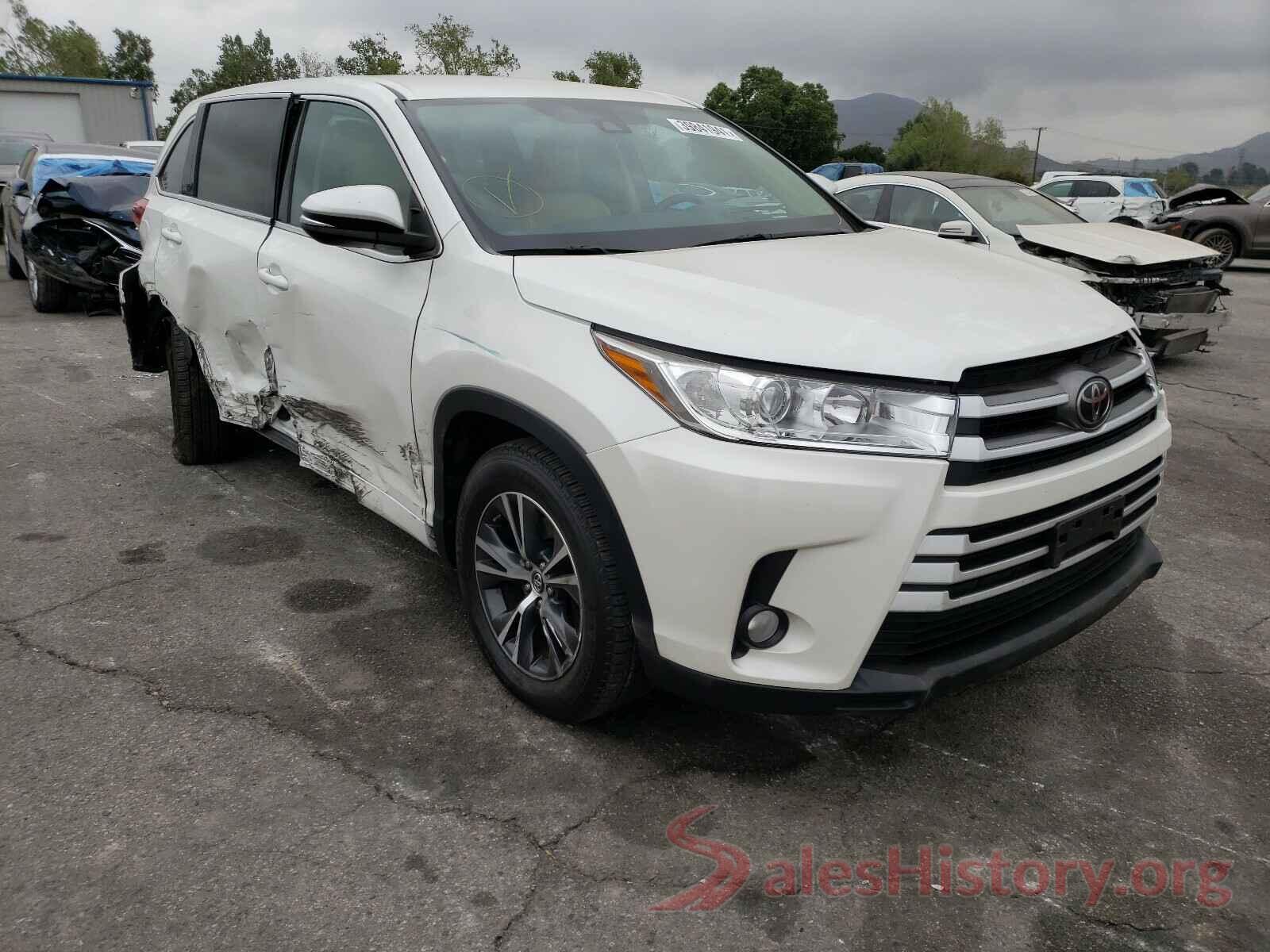 5TDZZRFH4HS220040 2017 TOYOTA HIGHLANDER