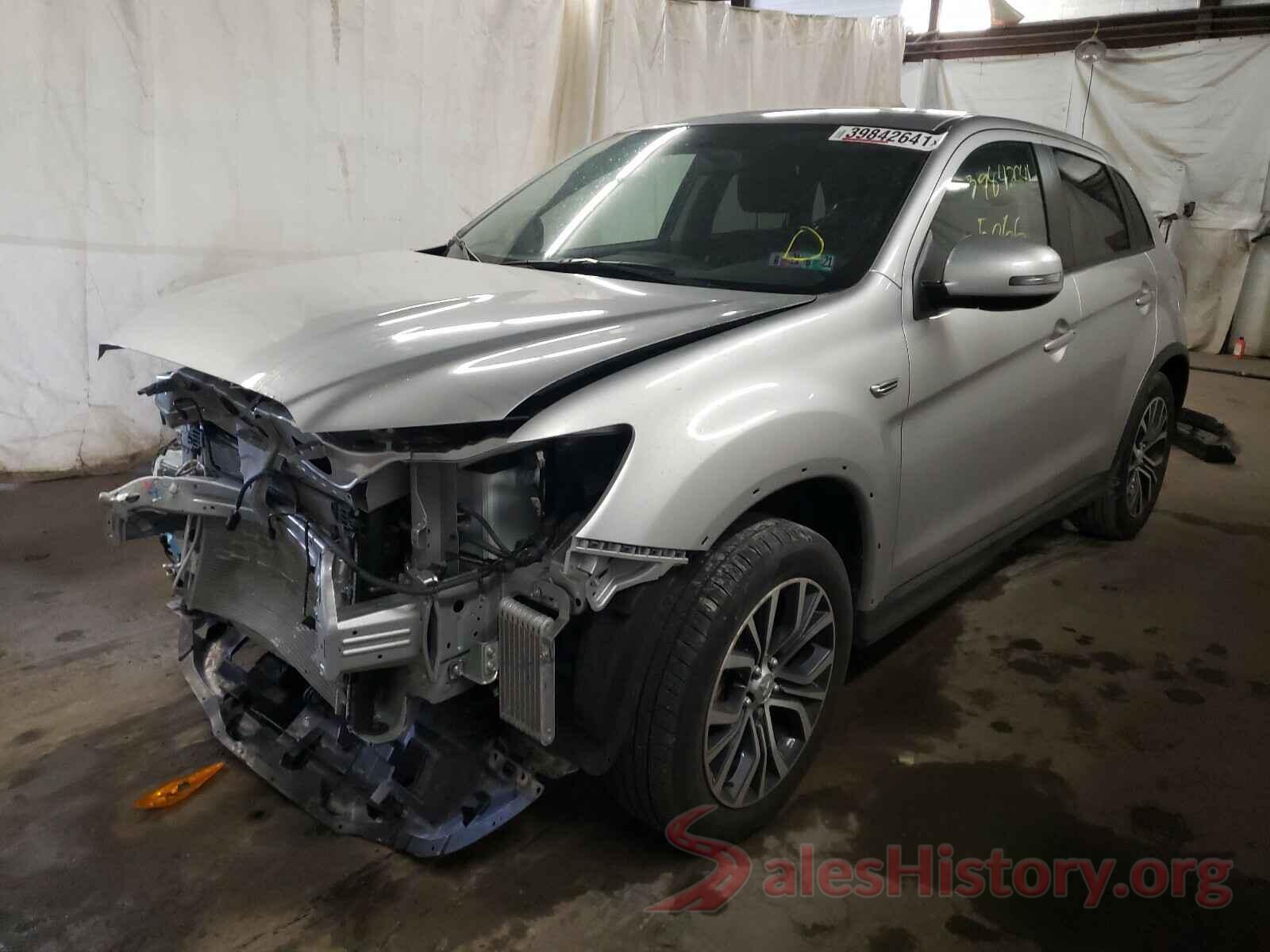 JA4AR3AU1KU026268 2019 MITSUBISHI OUTLANDER