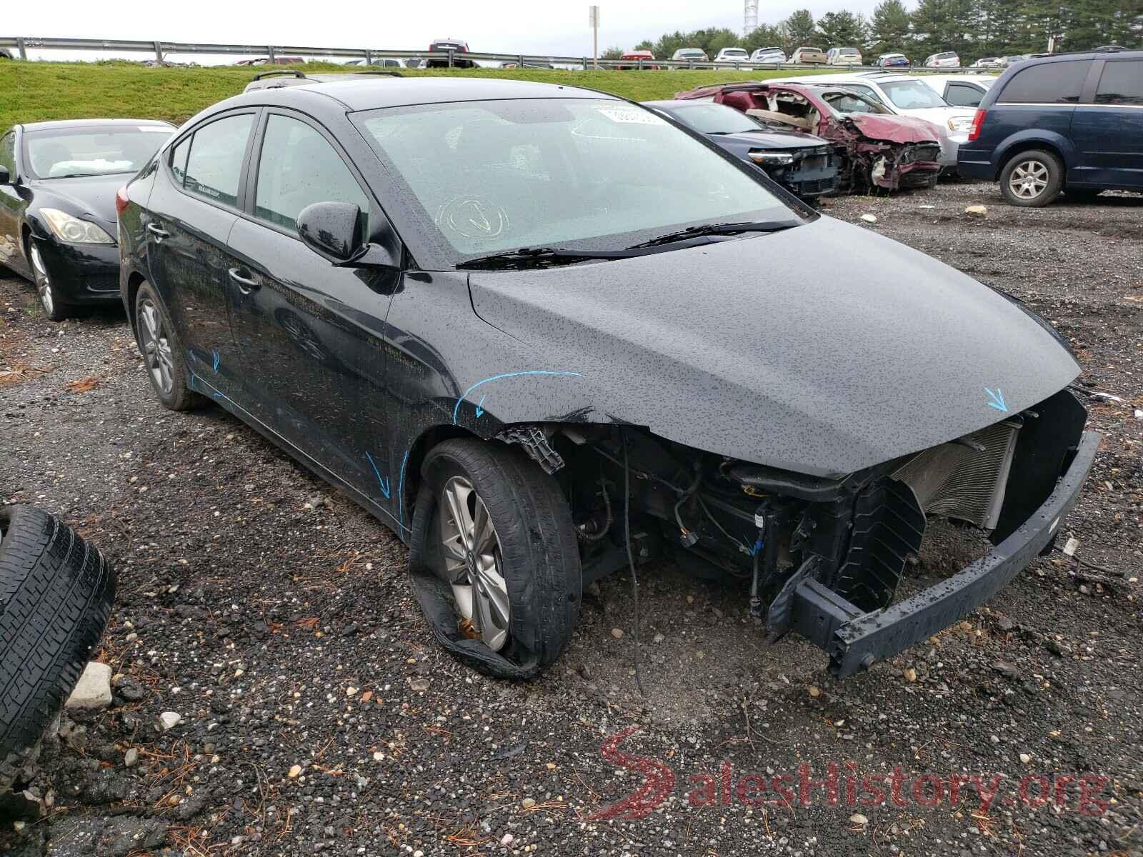 KMHD84LF0HU431861 2017 HYUNDAI ELANTRA