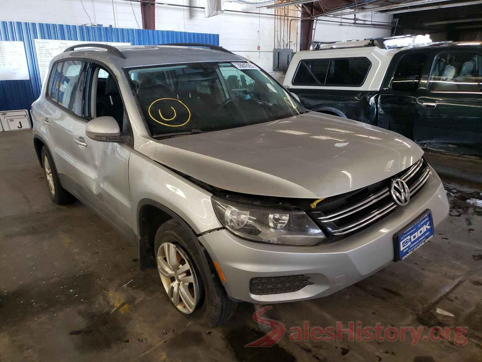 WVGBV7AX0HK000316 2017 VOLKSWAGEN TIGUAN