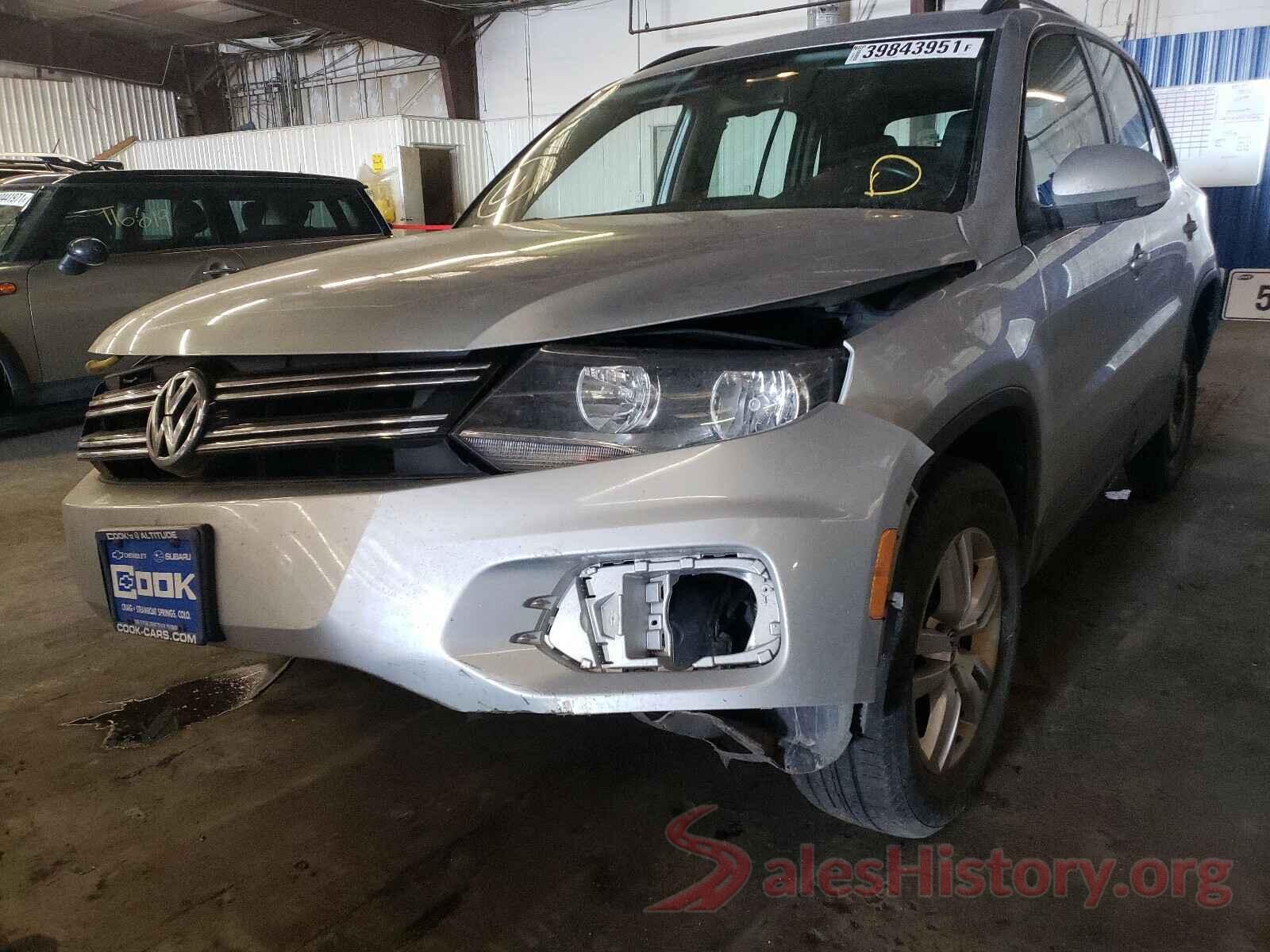 WVGBV7AX0HK000316 2017 VOLKSWAGEN TIGUAN