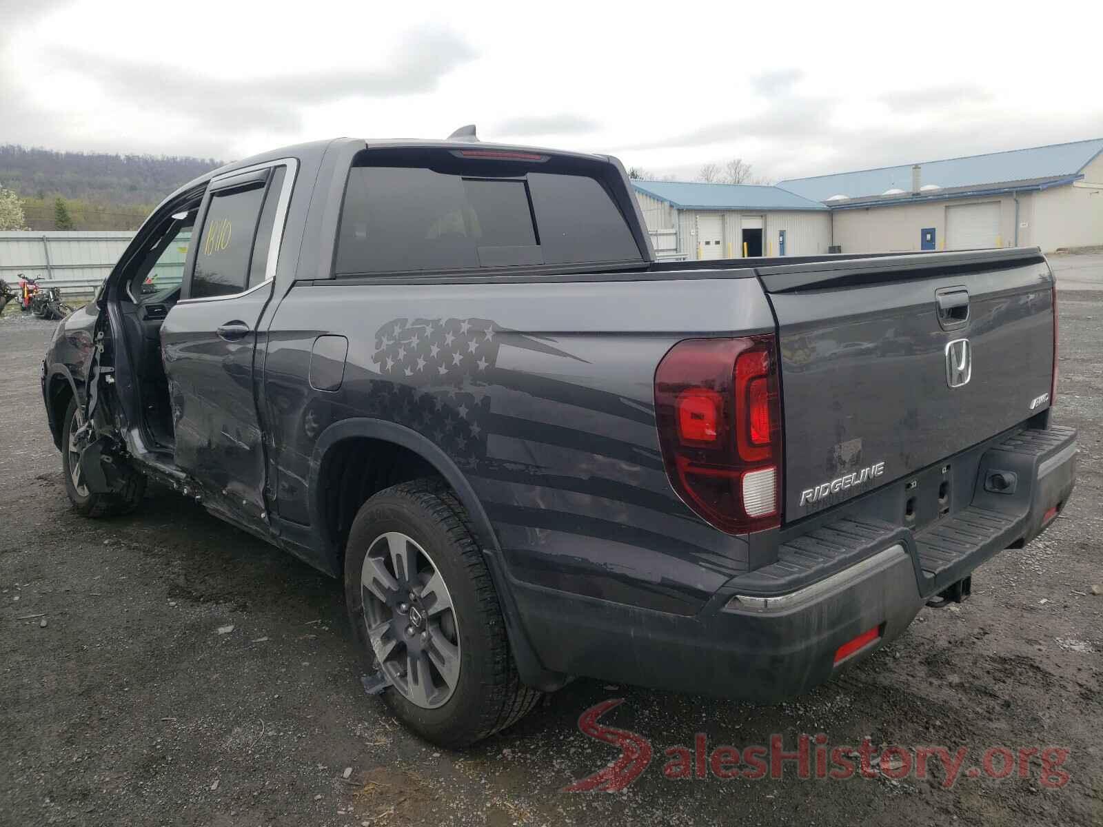 5FPYK3F59KB040736 2019 HONDA RIDGELINE