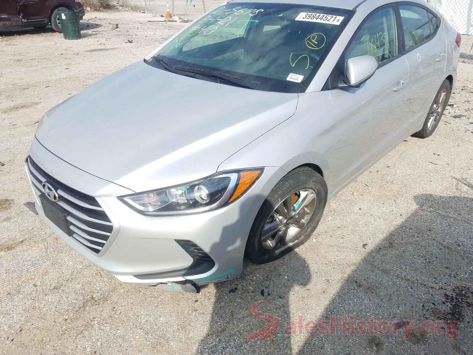 5NPD84LF2JH291008 2018 HYUNDAI ELANTRA