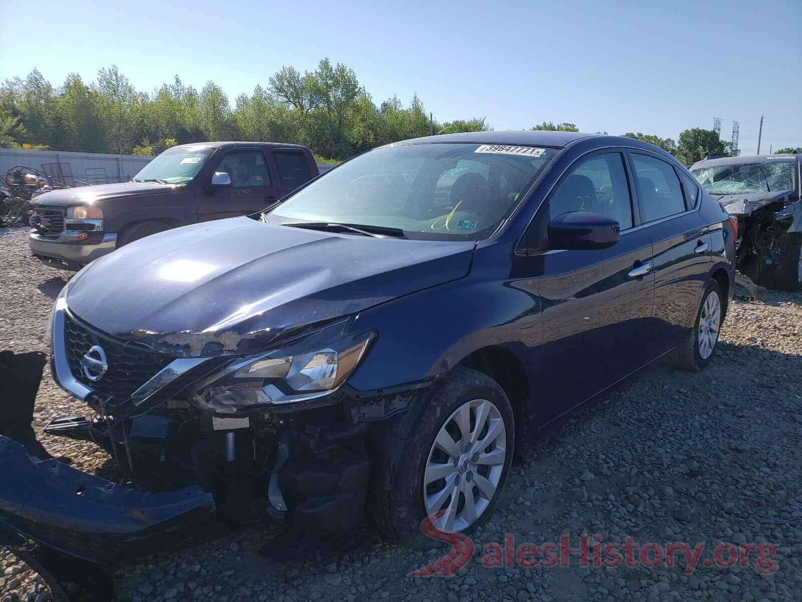 3N1AB7AP3KY295187 2019 NISSAN SENTRA