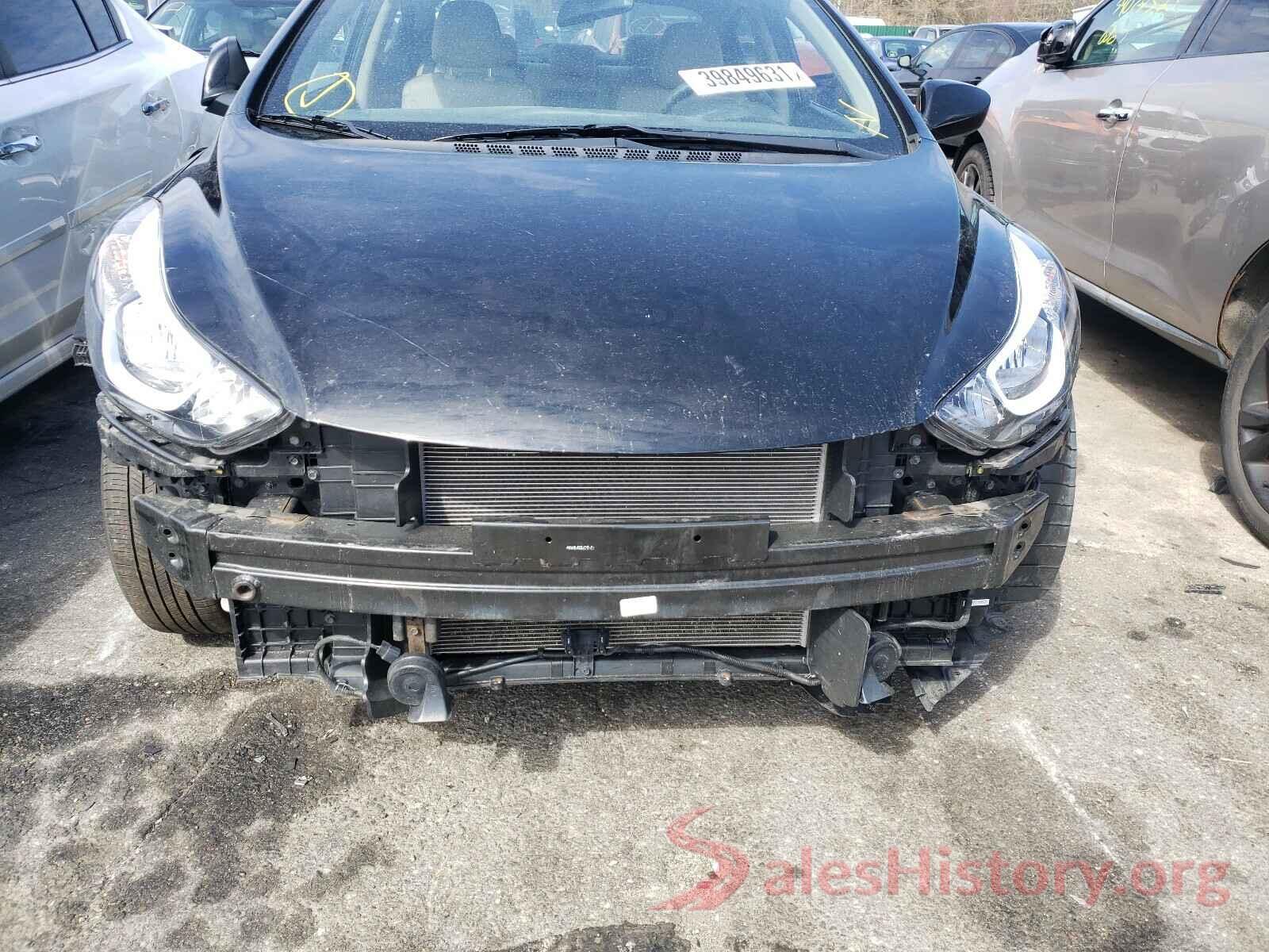 KMHDH4AE8GU483778 2016 HYUNDAI ELANTRA