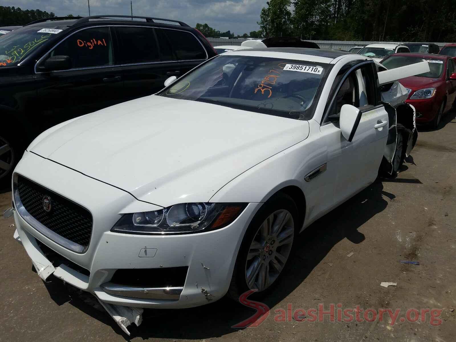 SAJBD4BV3GCY14120 2016 JAGUAR XF