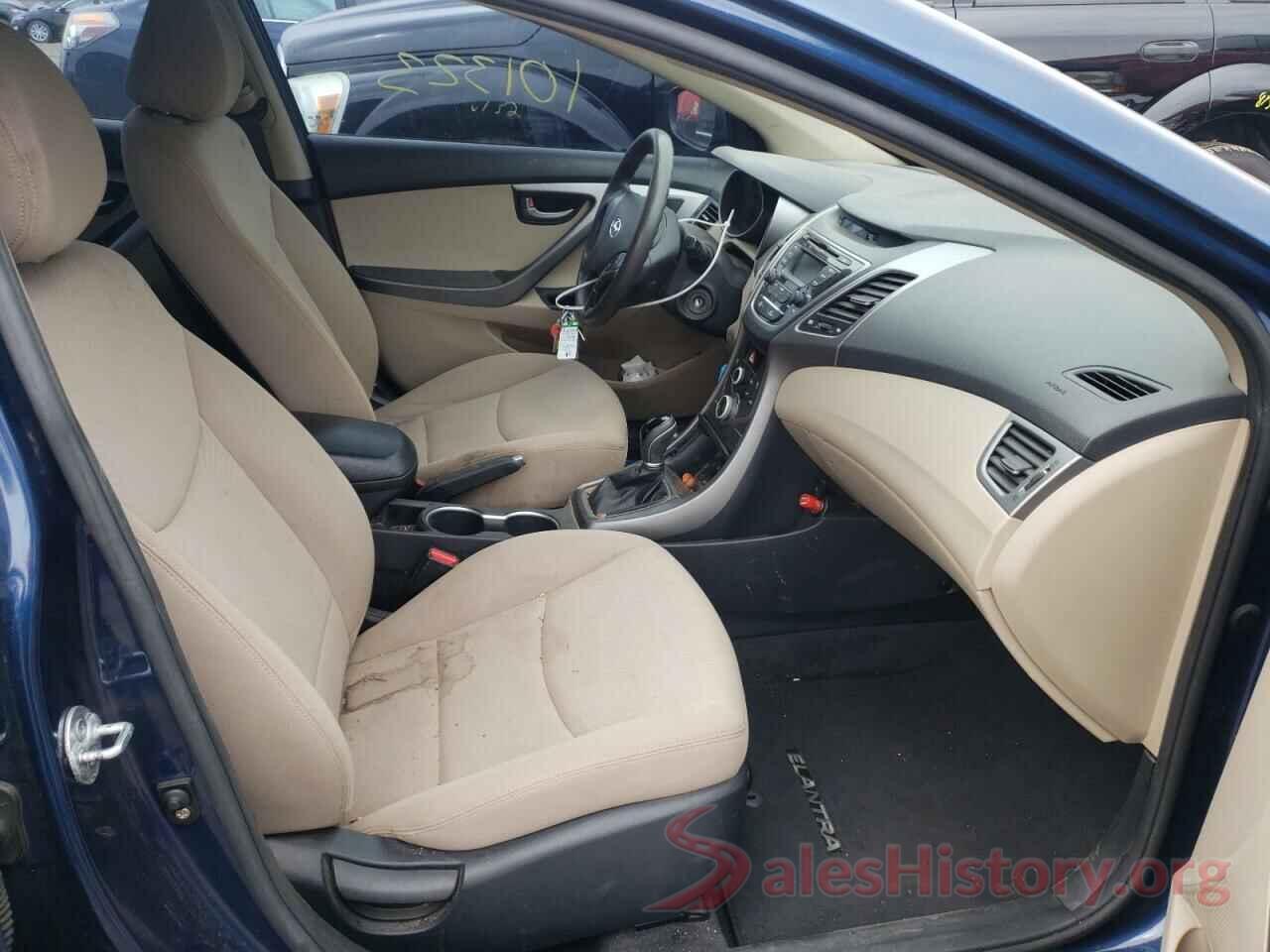 KMHDH4AE9GU502550 2016 HYUNDAI ELANTRA