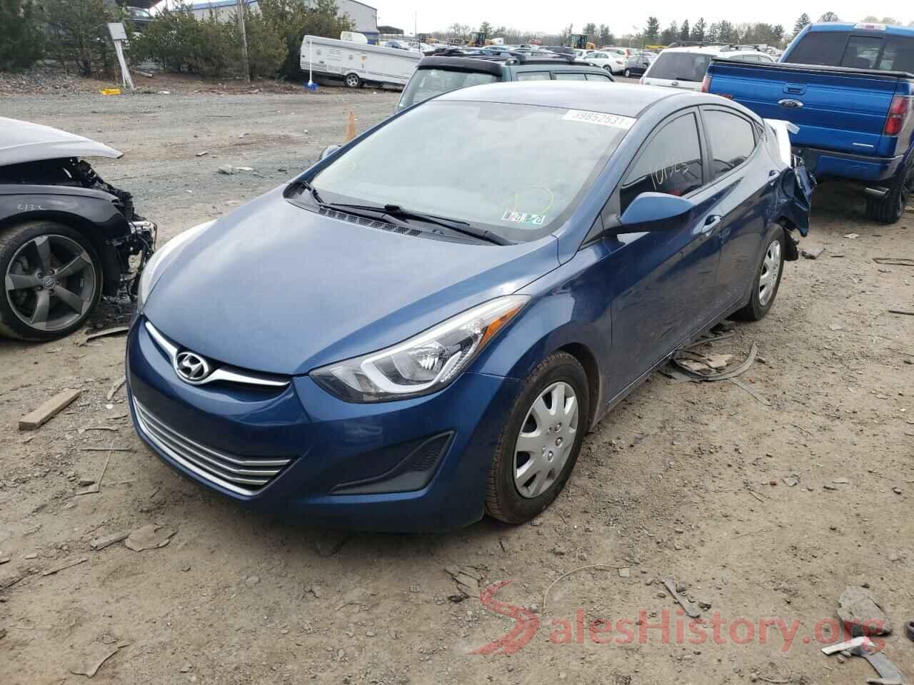 KMHDH4AE9GU502550 2016 HYUNDAI ELANTRA