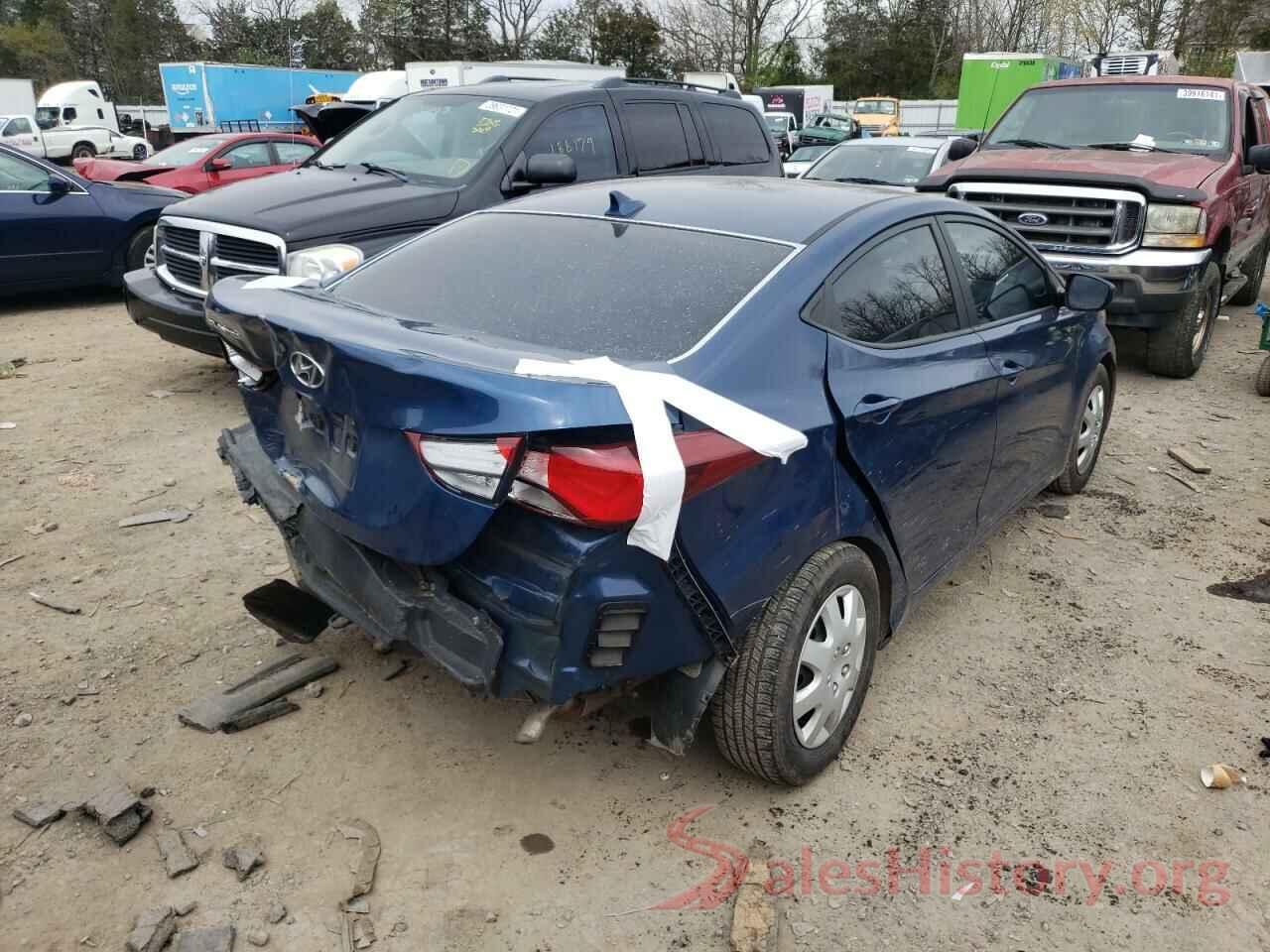 KMHDH4AE9GU502550 2016 HYUNDAI ELANTRA