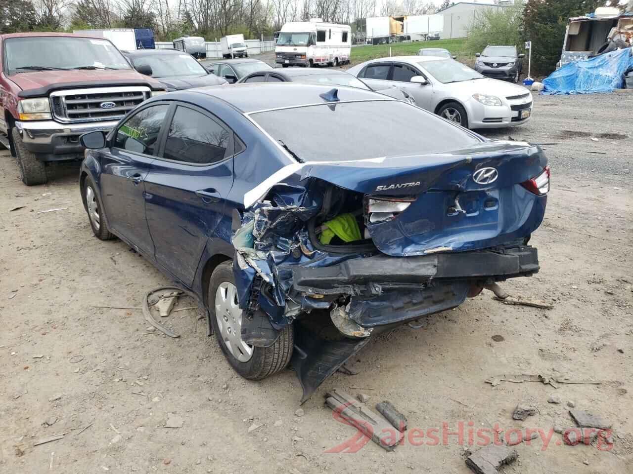 KMHDH4AE9GU502550 2016 HYUNDAI ELANTRA