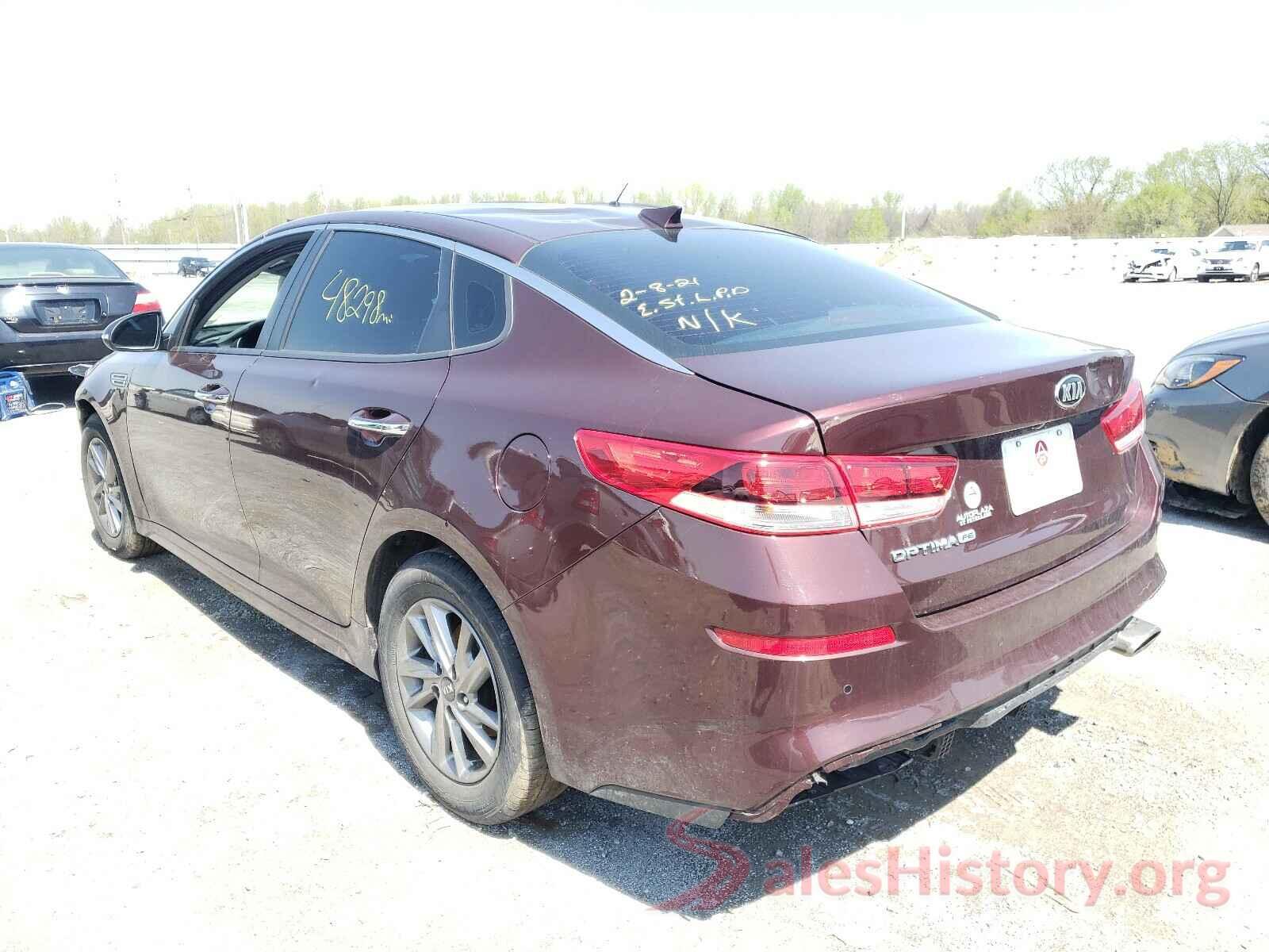 5XXGT4L33KG347469 2019 KIA OPTIMA