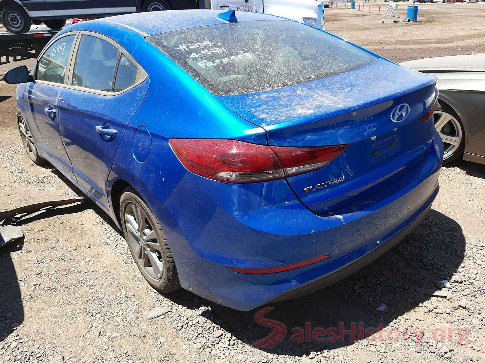 5NPD84LF7JH304769 2018 HYUNDAI ELANTRA