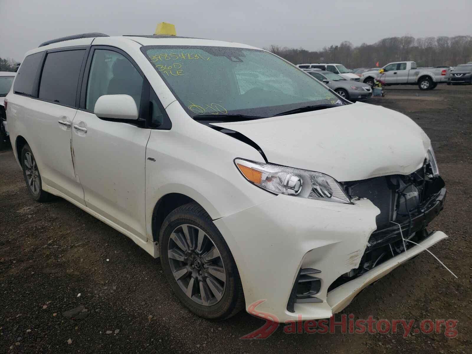 5TDDZ3DC7LS249653 2020 TOYOTA SIENNA