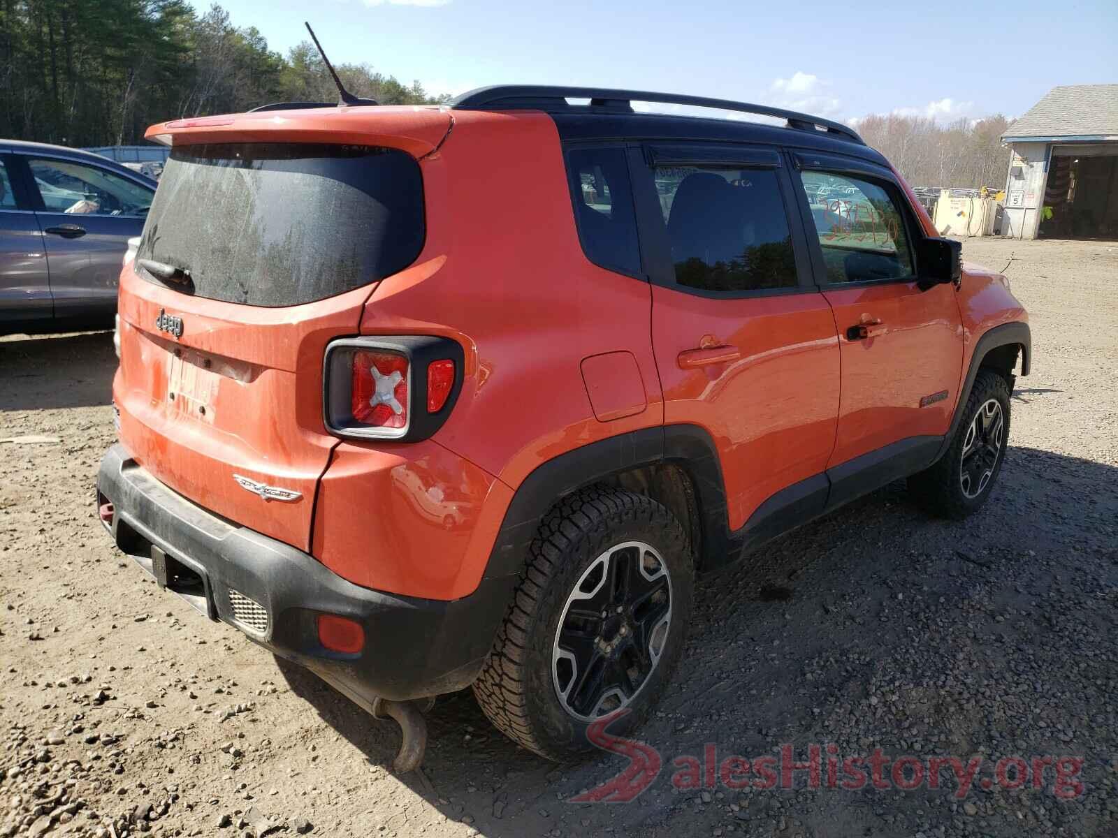 ZACCJBCT4GPE21364 2016 JEEP RENEGADE