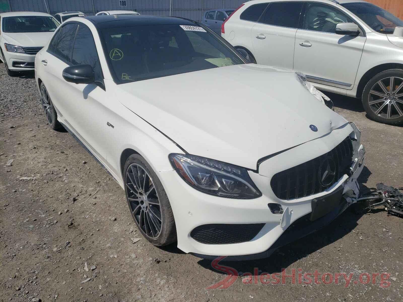 55SWF6EB5HU188080 2017 MERCEDES-BENZ C CLASS