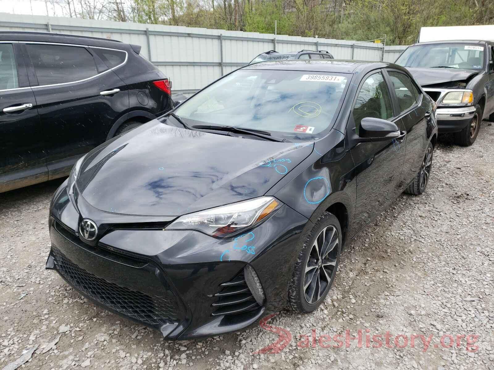 2T1BURHE2HC769845 2017 TOYOTA COROLLA