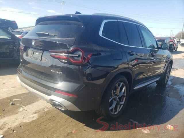 5UX53DP09N9K90136 2022 BMW X3