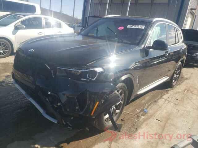 5UX53DP09N9K90136 2022 BMW X3