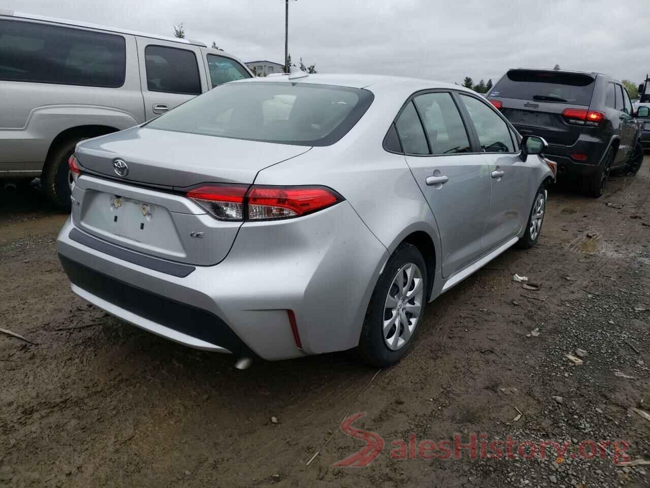 JTDEPRAE6LJ023118 2020 TOYOTA COROLLA