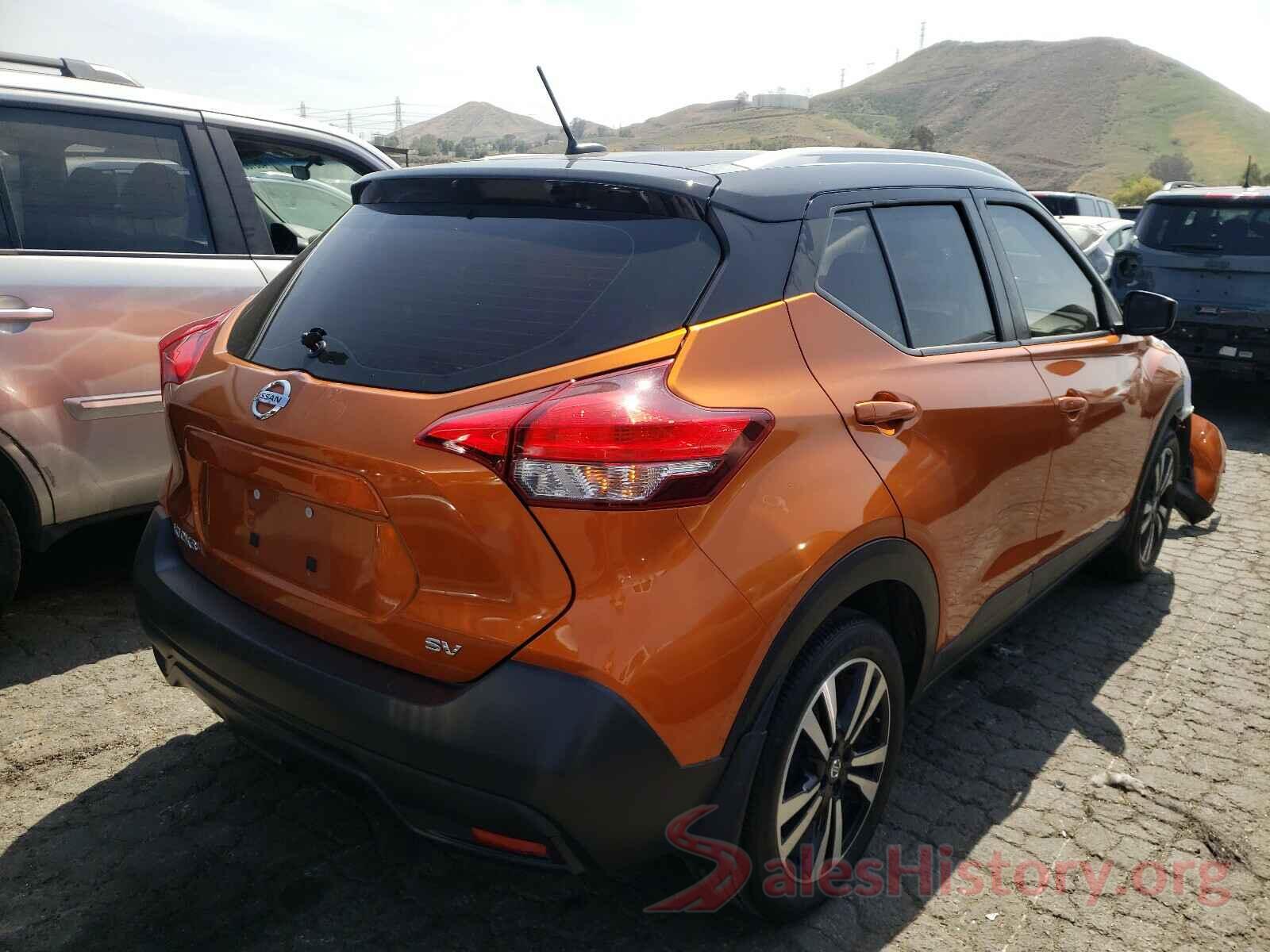 3N1CP5CU2KL550720 2019 NISSAN KICKS