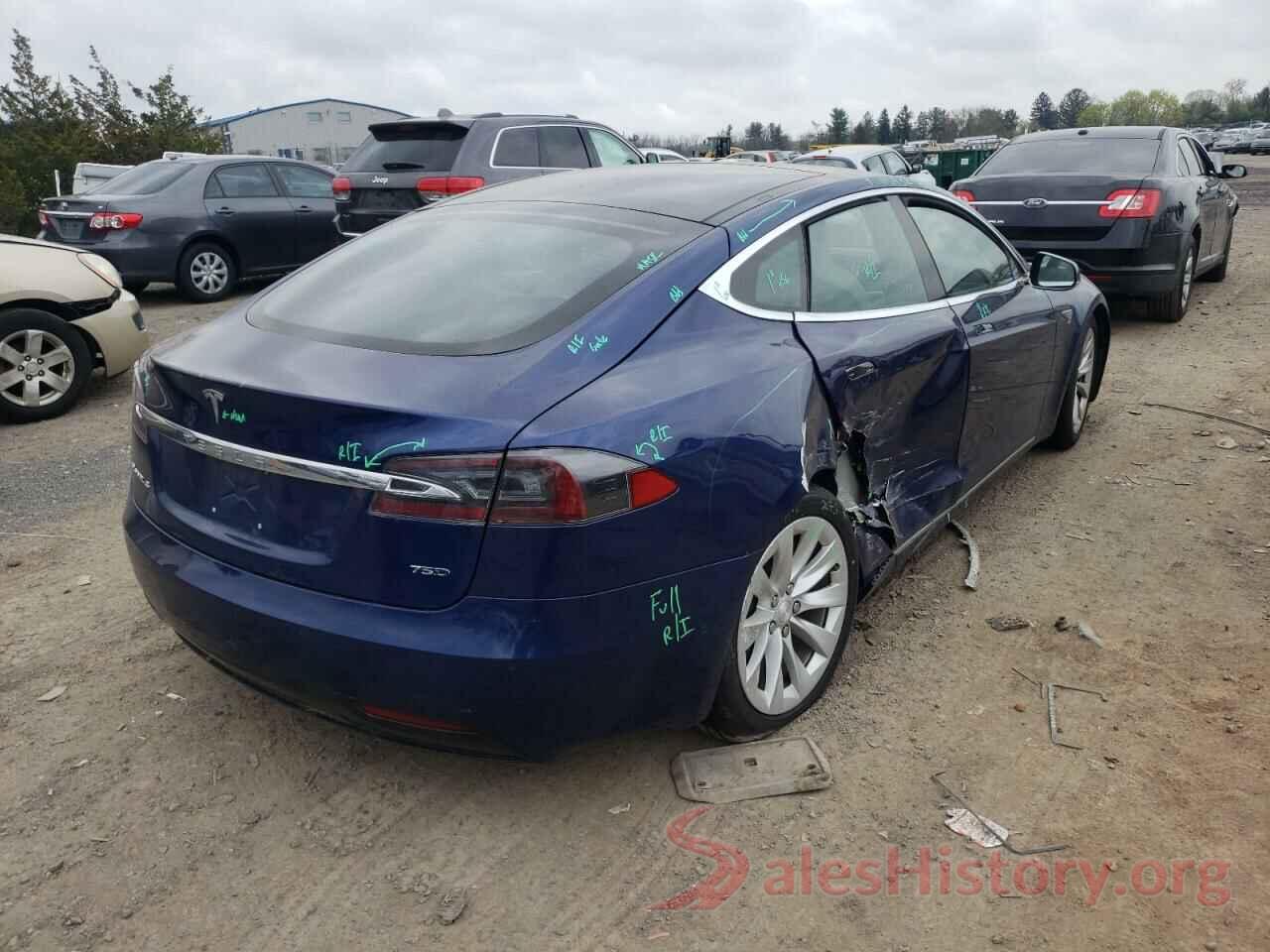 5YJSA1E26GF154956 2016 TESLA MODEL S