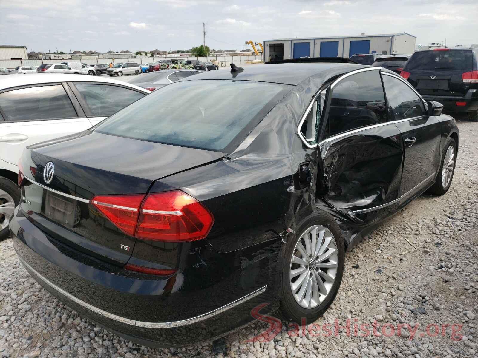 1VWBS7A36GC045955 2016 VOLKSWAGEN PASSAT