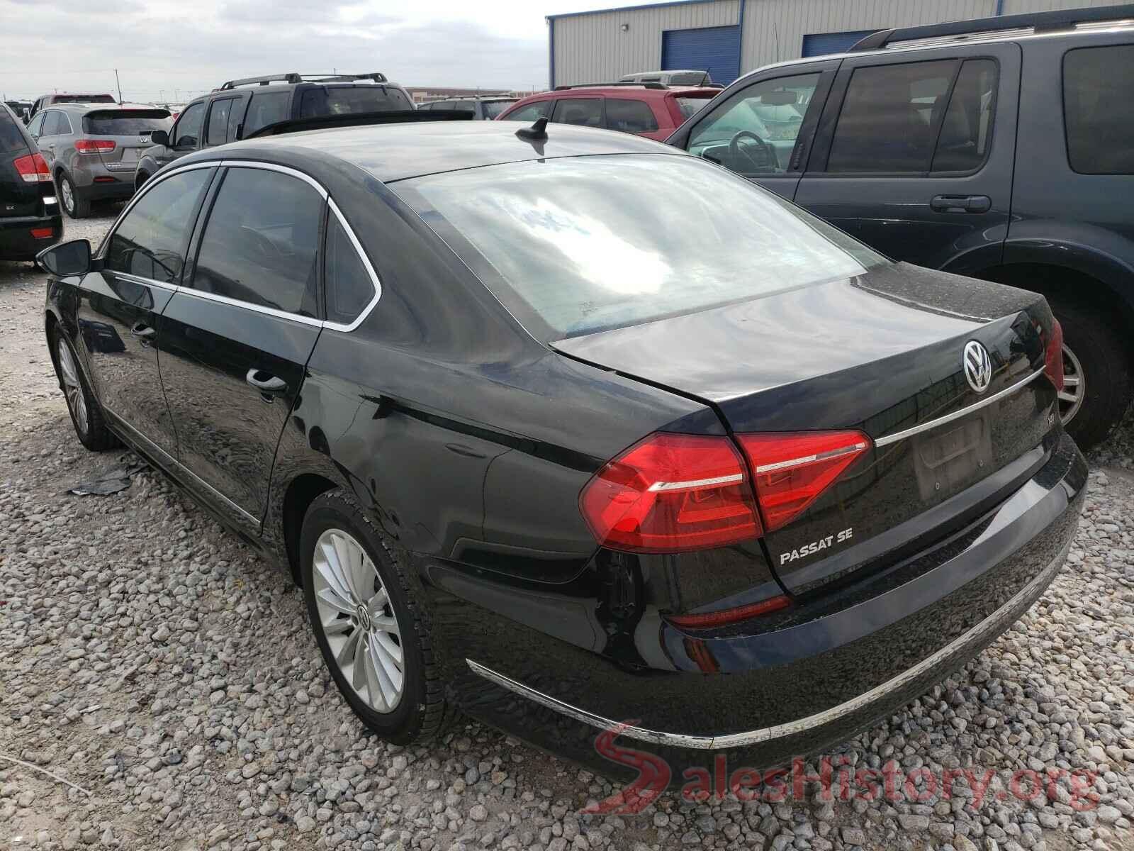 1VWBS7A36GC045955 2016 VOLKSWAGEN PASSAT