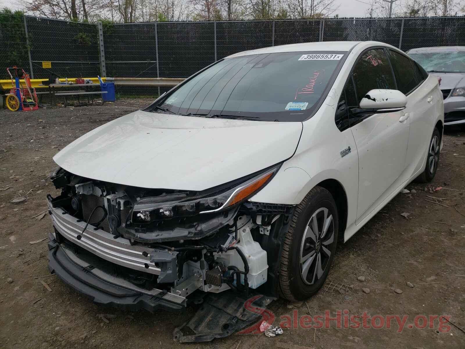 JTDKARFP4J3098450 2018 TOYOTA PRIUS