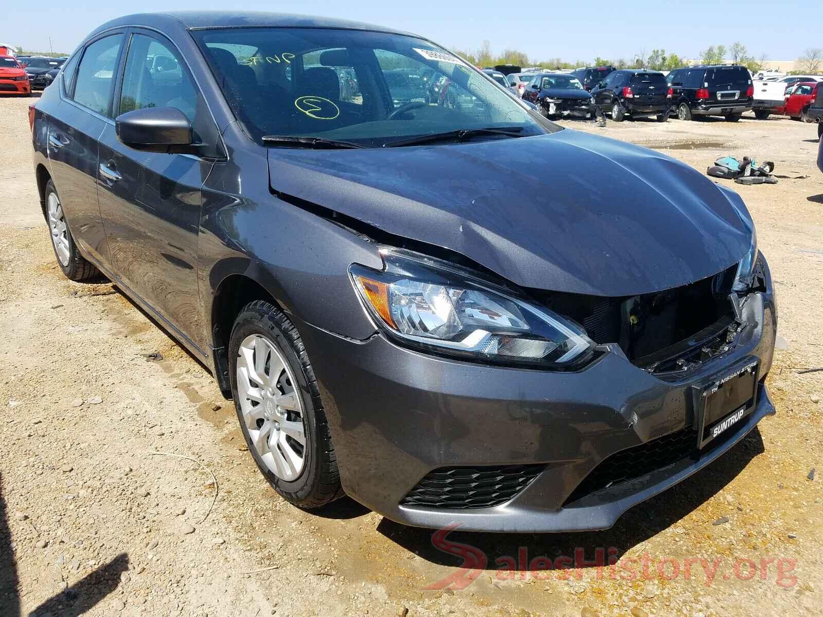 3N1AB7AP3HL640157 2017 NISSAN SENTRA