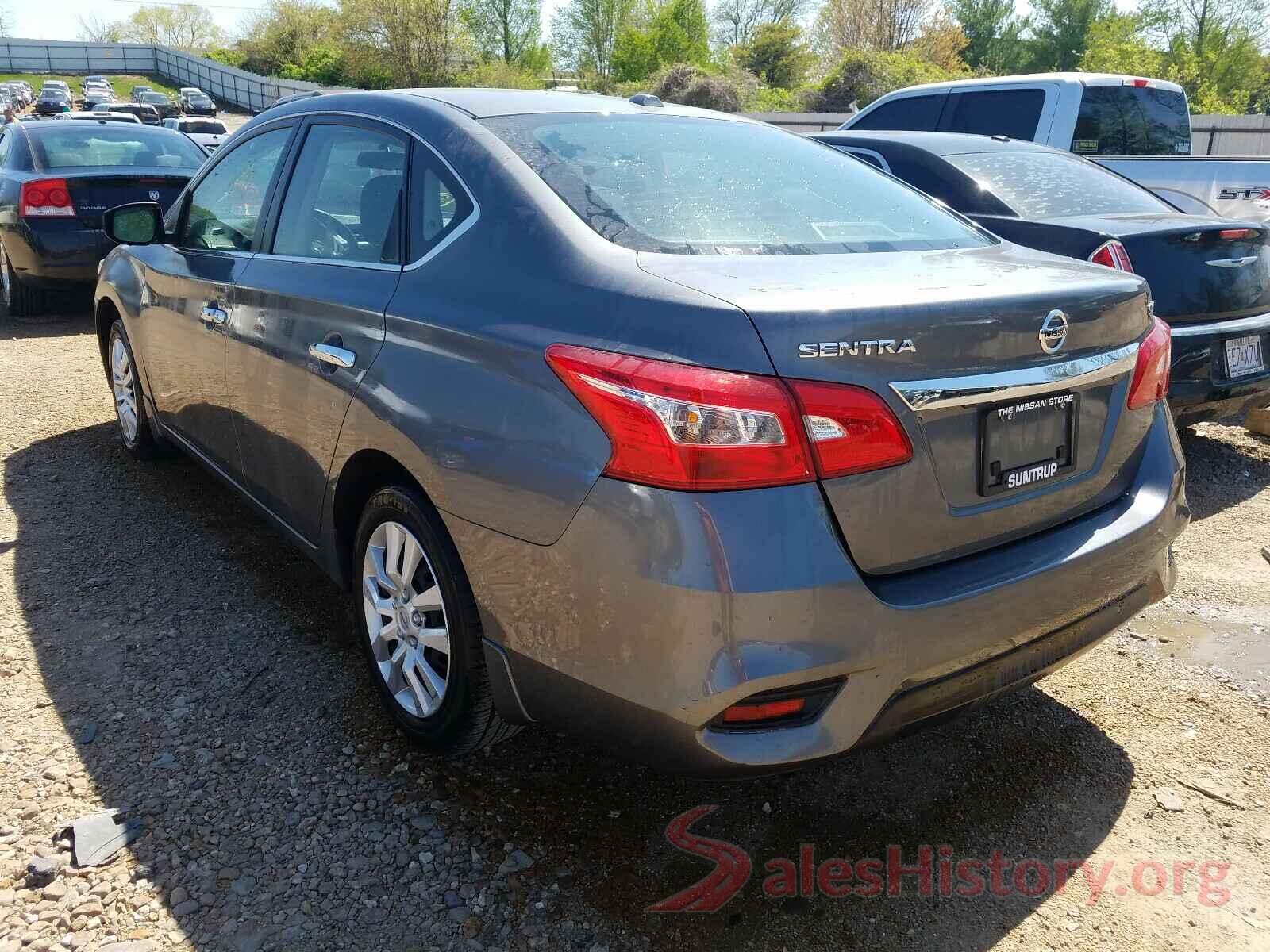 3N1AB7AP3HL640157 2017 NISSAN SENTRA